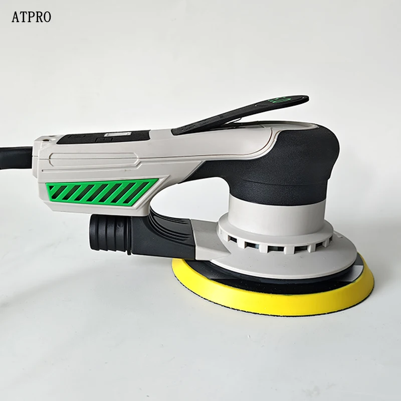 ATPRO 6-inch 17-hole Electric Brushless Sander Central Collection Sanding Paper Dry Grinder 150MM Automotive Grinding Sander