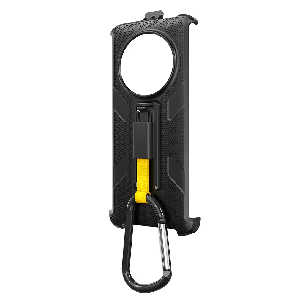 Rugged Protective Case with Multifunctional Back Clip and Carabiner