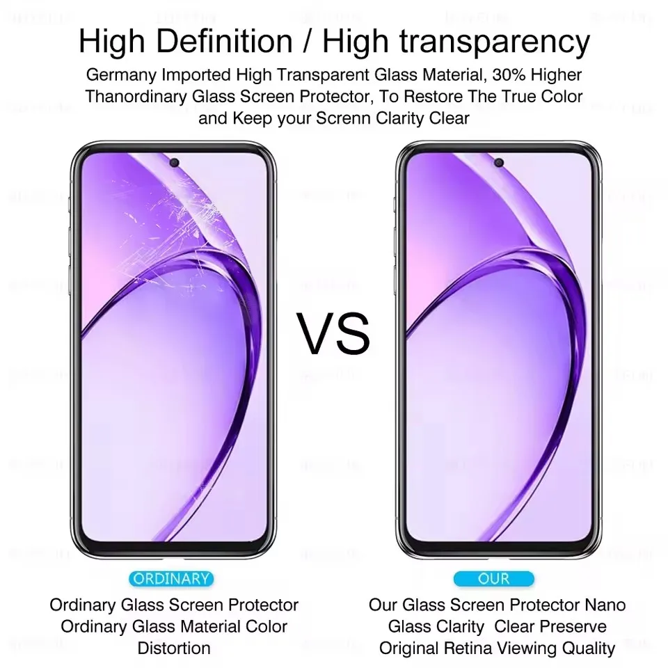 Premium HD Tempered Glass Screen Protector - 1 to 5 Pack