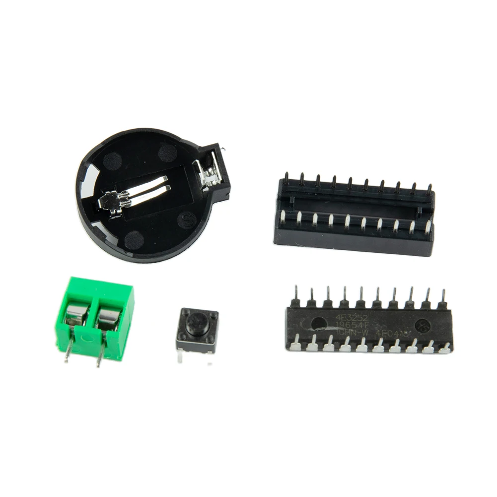 6 Bit Led Sveglia Digitale Che Fa Kit Elettronica Kit Di Pratica Di Saldatura At89C2051 Chip Di Controllo Principale Power Tool Muslimah