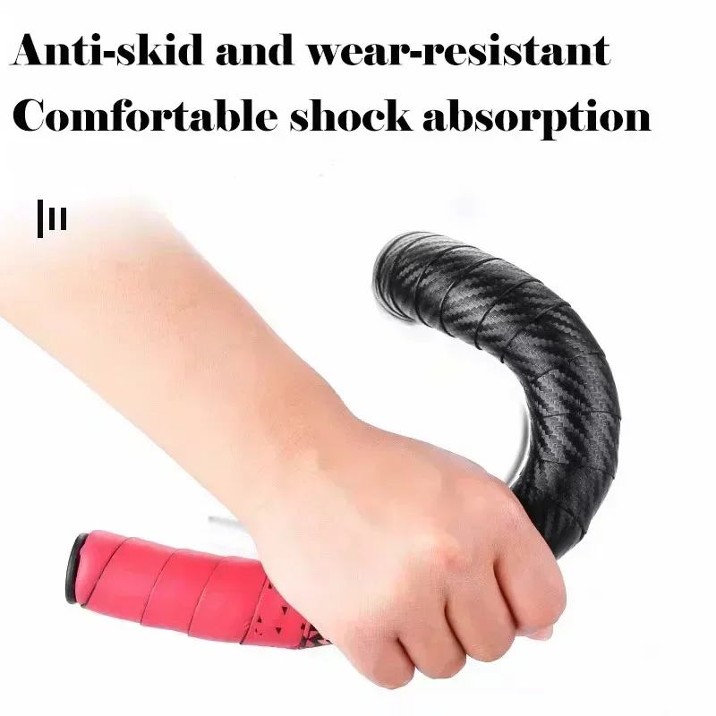 Bicycle Handlebar Strap Shock Absorbing Bike Handlebar Tape PU+EVA Road Bike Bar Tape Anti-slip Bicycle Winding Straps