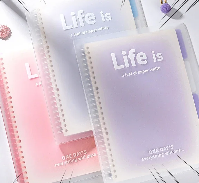Design しゃべり my lifeブライドルレザー・ルーズリーフバインダー（A5）
