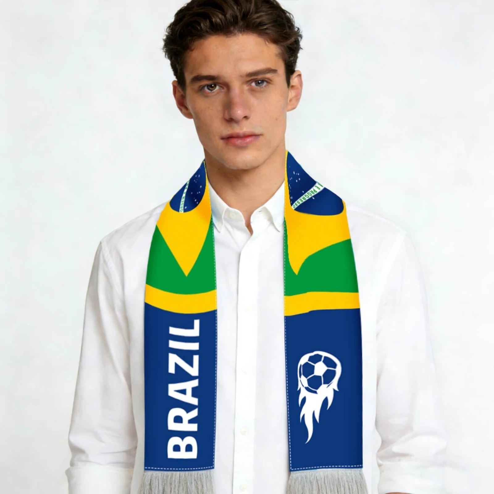 National Football Team Fan Scarf for Cheering and Support