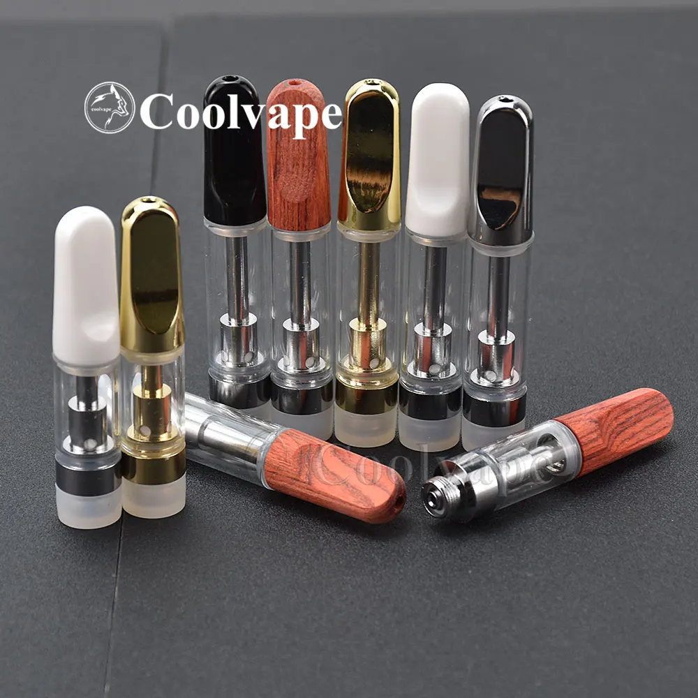 

10pcs CC-ELL tank Atomizer Cartridges Ceramic coil oil cartridge 1ml/0.5ml Atomizer 510 Thread Thick Oil Pen Wax Vaporizer Cart