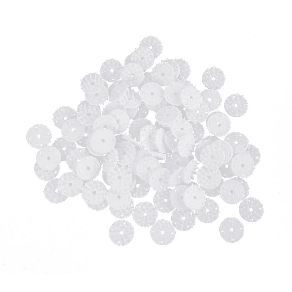 100-300PCS Plastic Lotus Button Acupressure Yoga Mat Spikes Pilates Cushion Pad Needle for Better Neck Back and Foot Massage