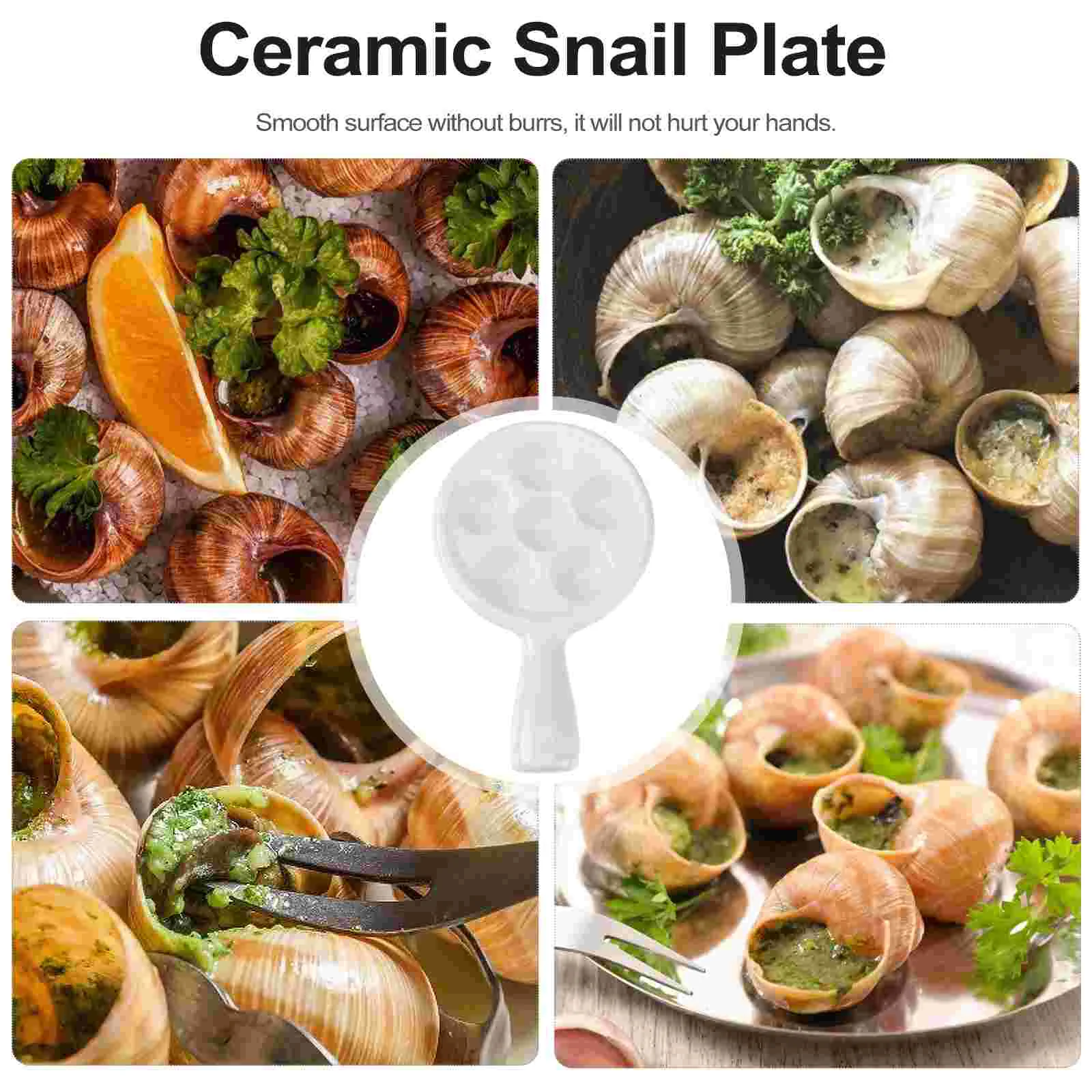 Plat A Escargots 6 Trous En Terre Cuite