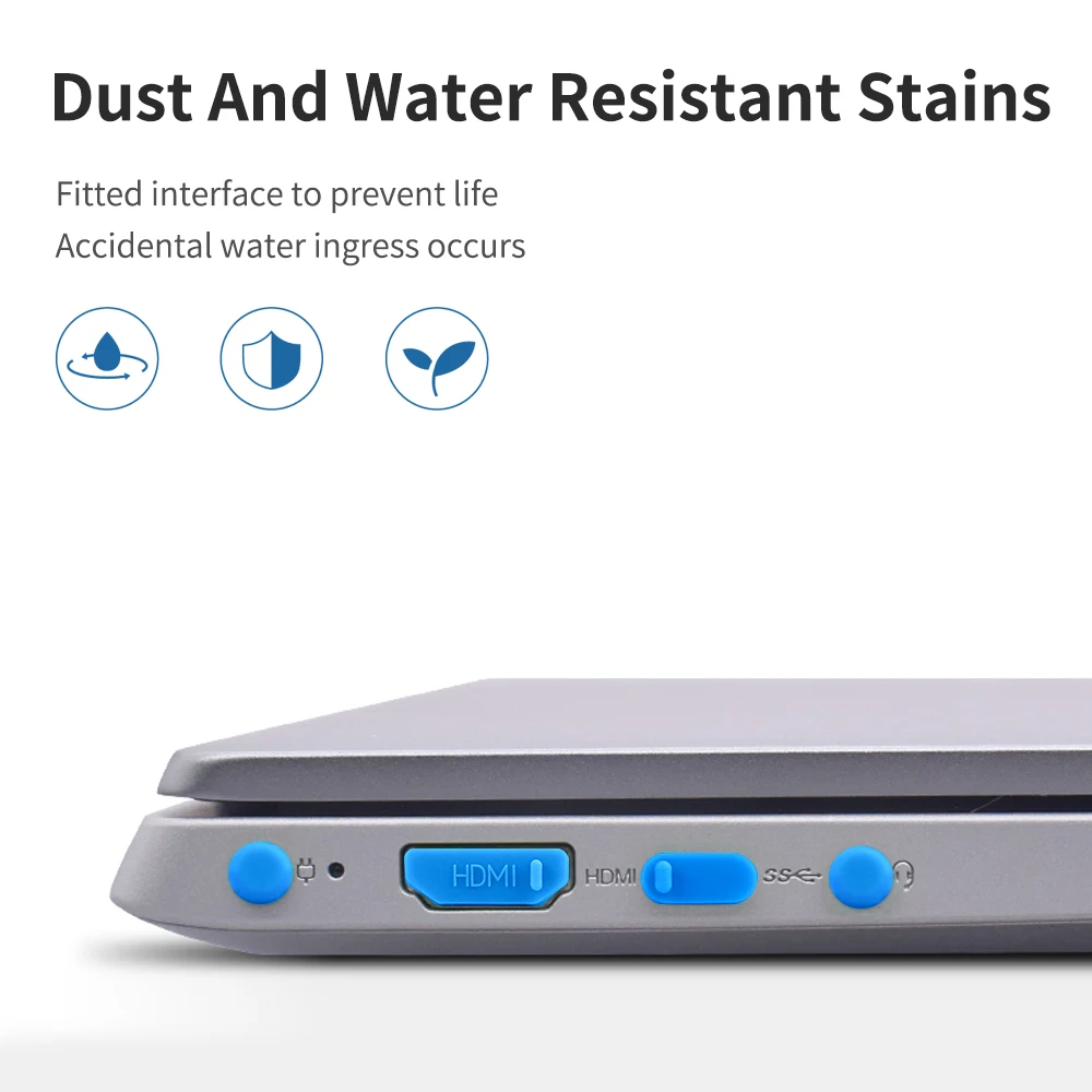 Silicone Dustproof and Waterproof USB-C & HDMI Dust Protector