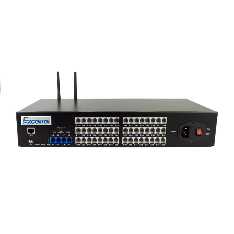 Easy programming PABX TP848-416 wIth GSM function for hotel and office and PC function