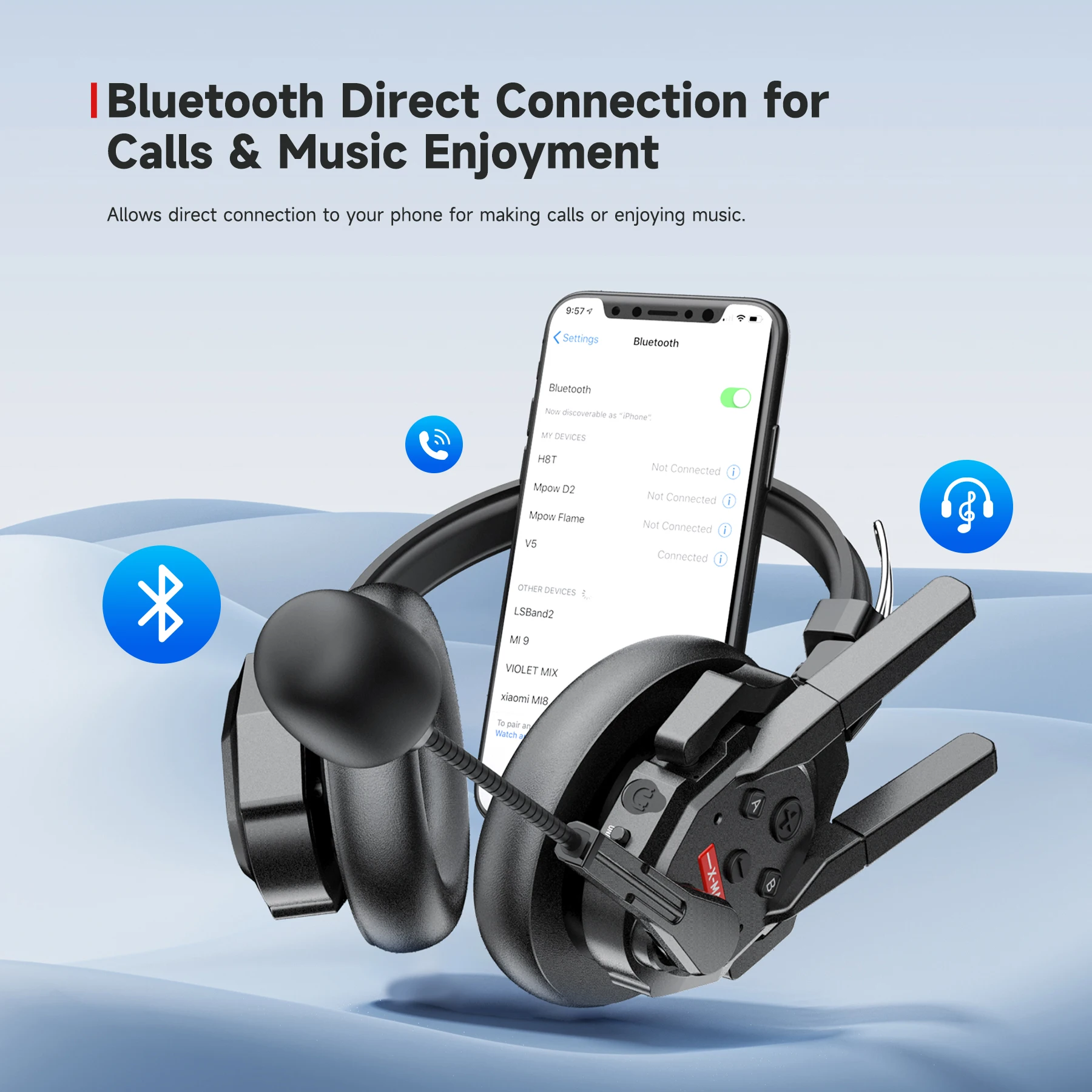 New  Xtalk XMAX X2 X5 X9 X13 Wireless Headset Full-duplex Intercom Communication