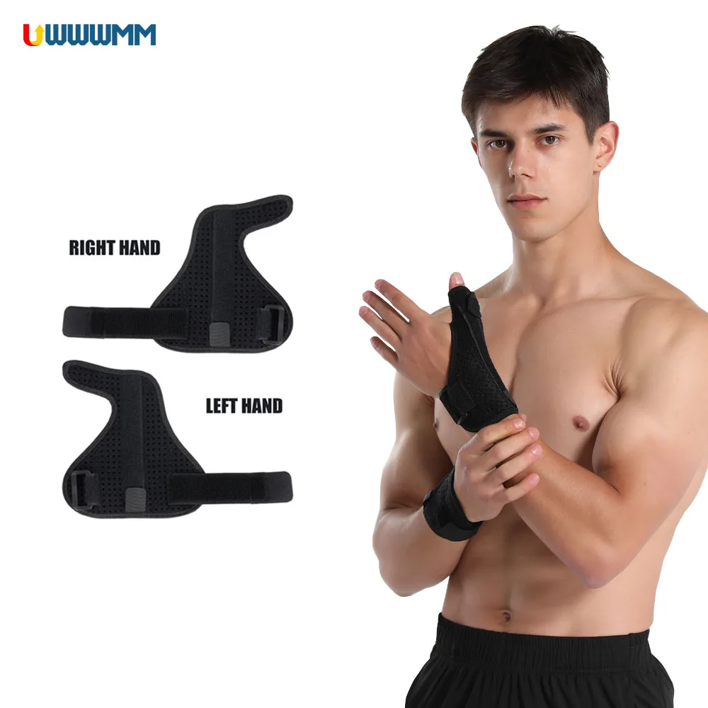 1Pcs Elastic Wrist Brace Thumb Support Spica Splint Brace Carpal Tunnel Thumb Stabilizer Hand Arthritis Compression