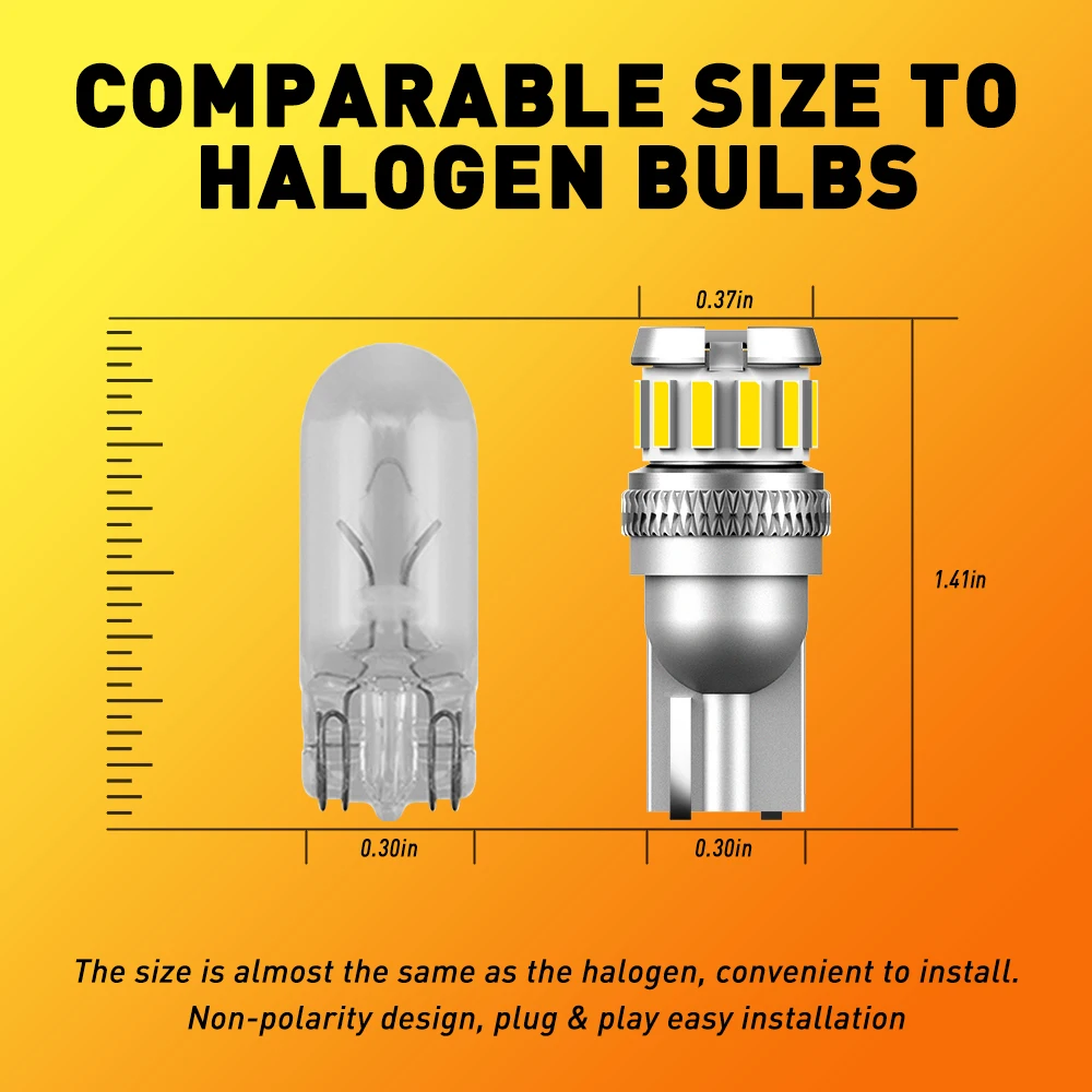 LED Canbus WY5W , 6500K ȭƮ  ׸ Ʈ ȣ , ƿ A4 ٰ ĻƮ BMW, 2x T10 W5W