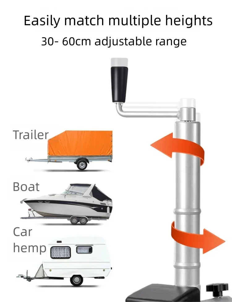 JH 12V Traction Bracket Car Electric Mover Trailer RV Quick Move Tool 350W Motor