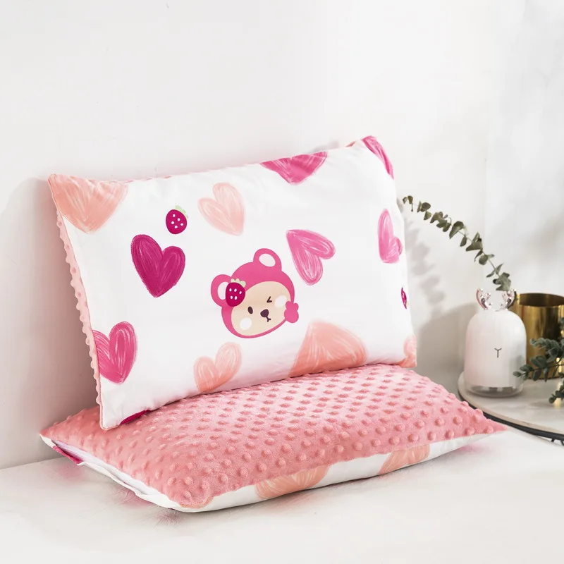 0-6 Years Old Kindergarten Baby Nap Pillow Cartoon Print Children Small Pillow Four Seasons Universal Boys Girls Sleeping Pillow 6