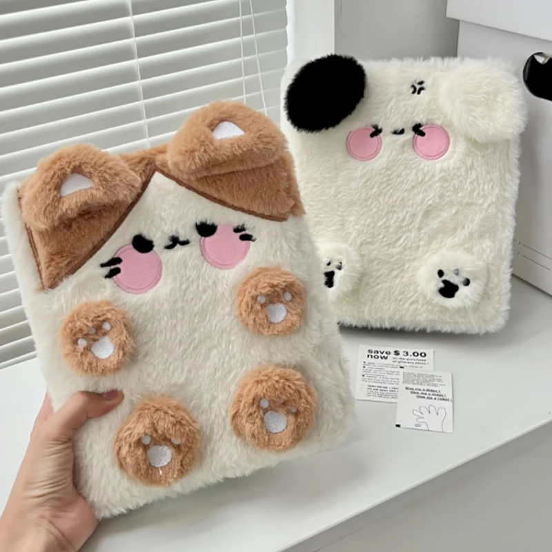 New Kawaii Fluffy Cat Kpop Photocard Binder Collect Book Idol Photo Card Holder Photocard Album Stationery 40 pocket postcard storage diy deco photocard holder collect case card binder collect book photo album photocard album