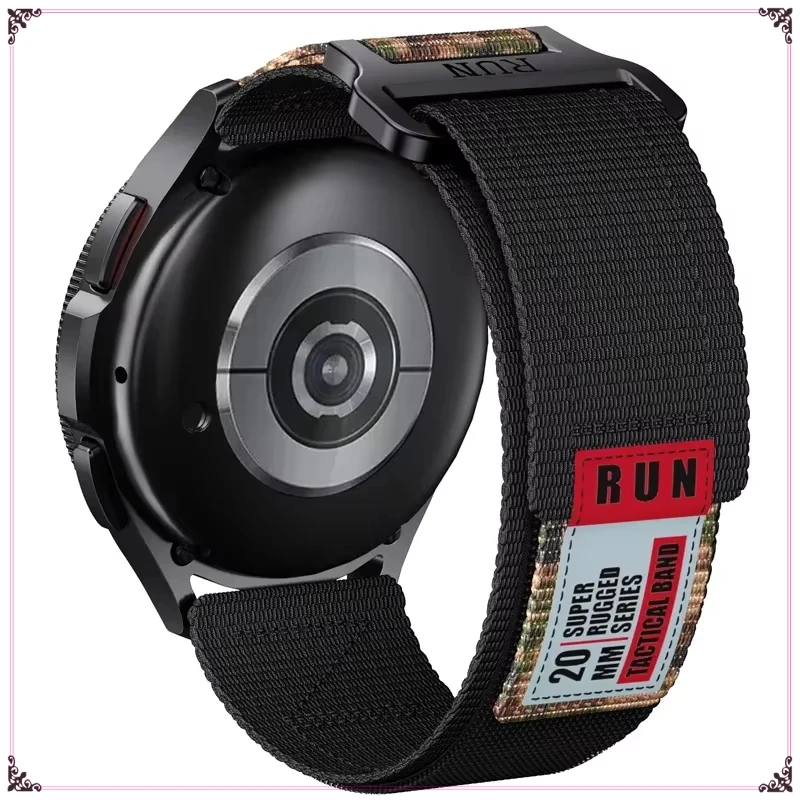 Versatile Nylon Sport Watch Strap - Colorful Wristband Accessory