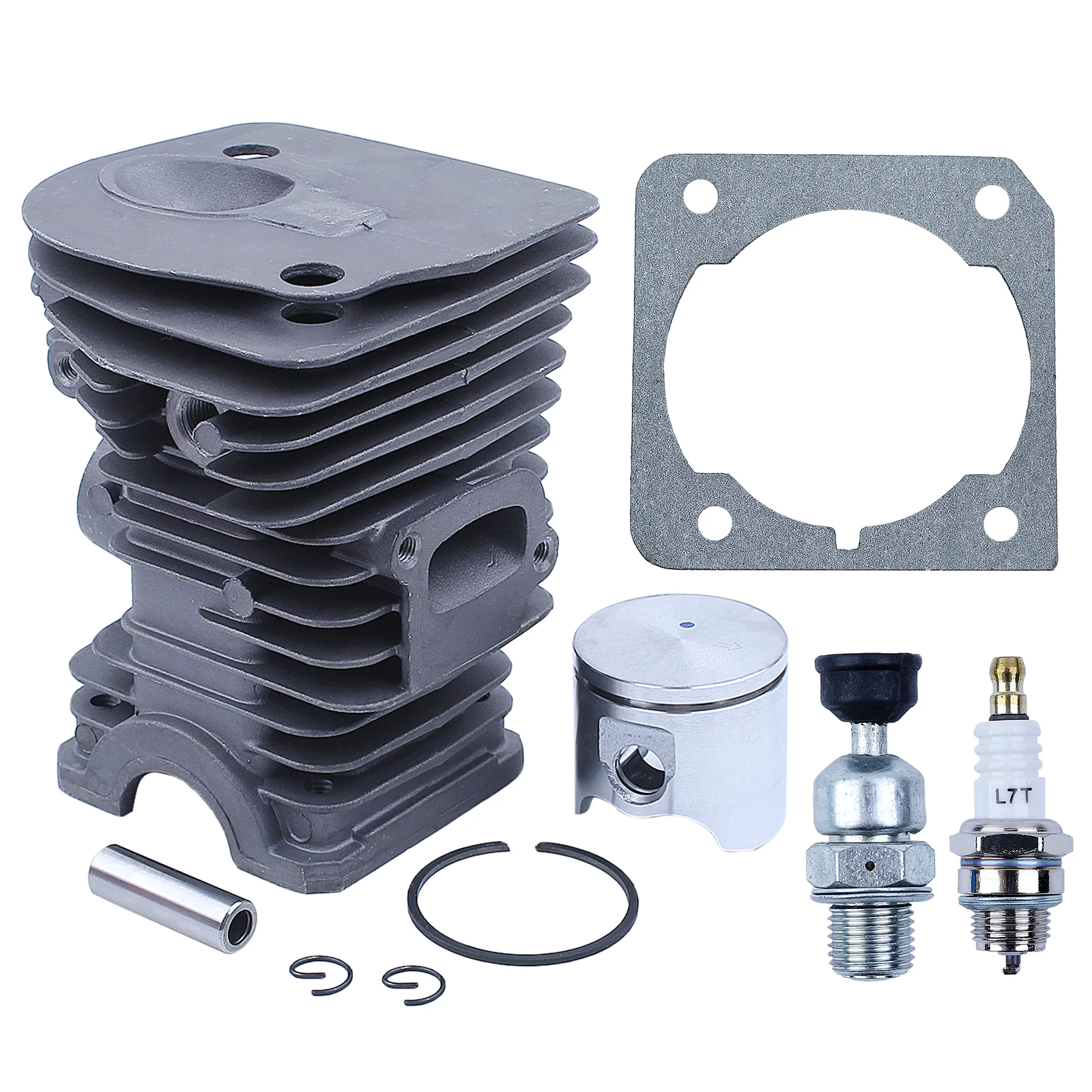 40MM Nikasil Cylinder Piston Kit For Husqvarna 340 345 E 350EPA Jonsered CS 2141 2145 2150 503 87 00-76 Chainsaw 4
