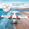 New FX801 RC Plane 2.4G 2CH RTF Remote Control Wingspan Aircraft and Accessories Fixed Wingspan Airplane Toys Gifts for Children 4