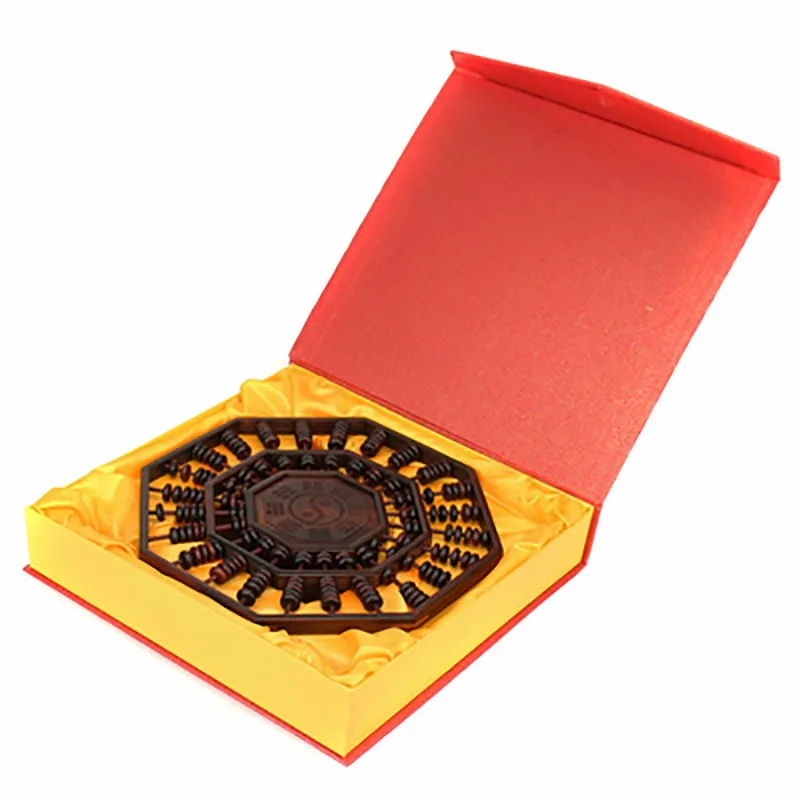 Rosewood-Solid Wood Rotary Abacus, Feng Shui Ornaments, Household Goods, Wood Carving, Creative Craft Gifts