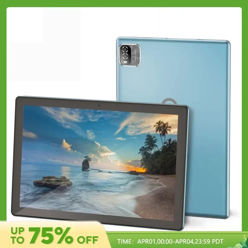 

Планшет PRITOM на Android 12, 10,1 дюйма, 3 Гб ОЗУ, 64 Гб ПЗУ, четырехъядерный процессор, Wi-Fi, 6 GPS, HD, IPS экран, тыловая Камера 8,0 МП