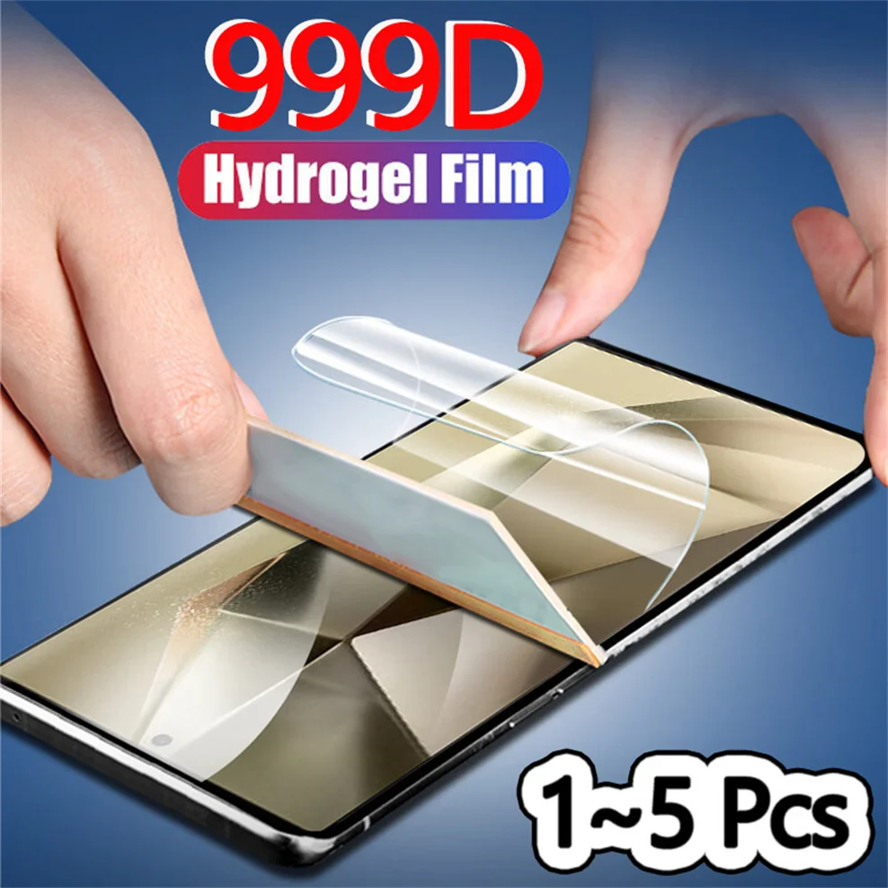 1~5 Pcs Pellicola Idrogel Per S24 Ultra Screen Protector Samsung S24 Pellicola Protettiva S24+ Samsung S 24 Plus Hydrogel Film Samsung Galaxy S24 Ultr