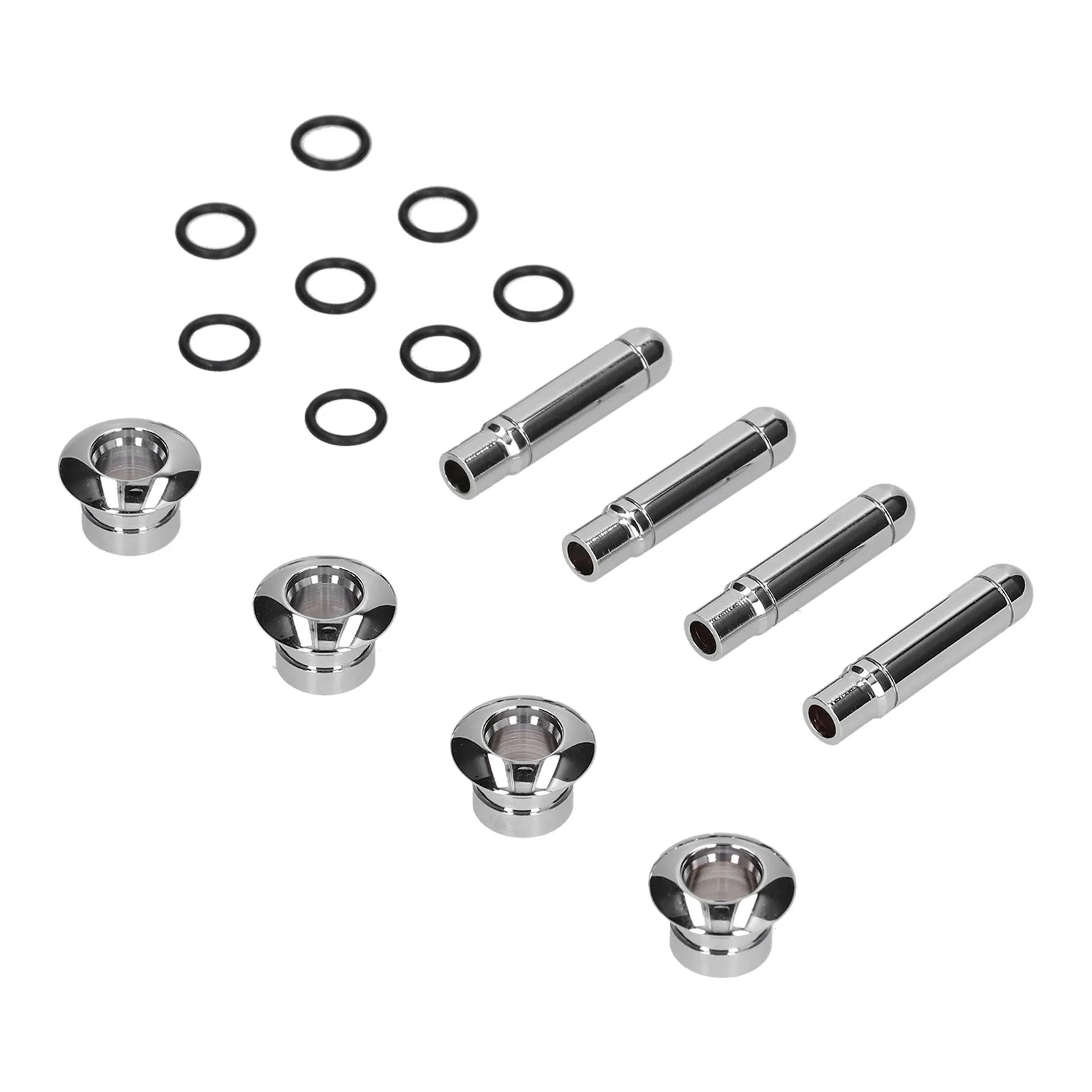 8pcs/lot Car Door Lock Pin with Cover ABS Chrome Replacement for  /Cruze/ Car Door Lock Knob Inner Door Lock Pin 5