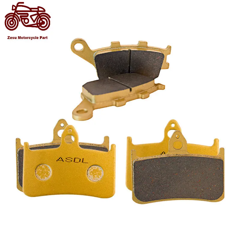 

Motor Bike Front and Rear Brake Pads For Honda CBR900 CB 900 F2/F3/F4/F5/F6/F7 Hornet CB 1000 FP/FR/FS/FT/FV VTR 1000 #c