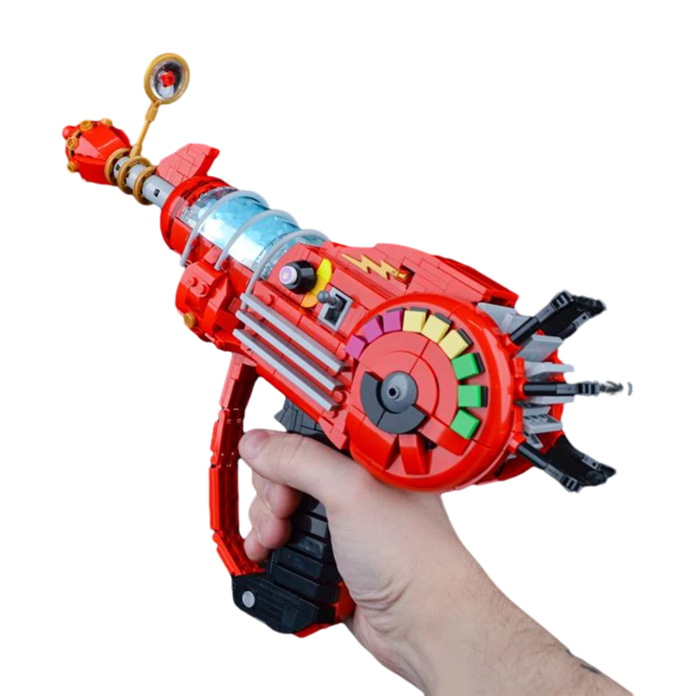 MOC Call of Duty Ray Gun Building Blocks Video Game Wonder Weapon Model DIY Bricks Birthday Gift Assembly Toy Set for Kids Adult 2