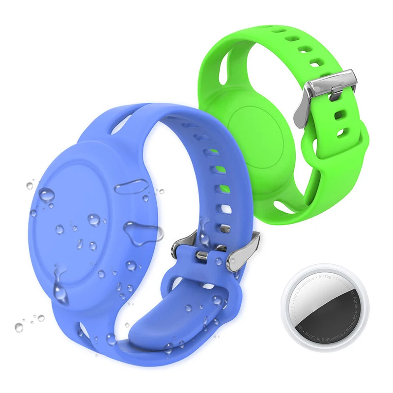 

Водонепроницаемый для Apple Airtag, держатель, браслет для детей, силиконовая бирка Air, стандартный браслет, Детские airтеги, Замена ремешка для часов
