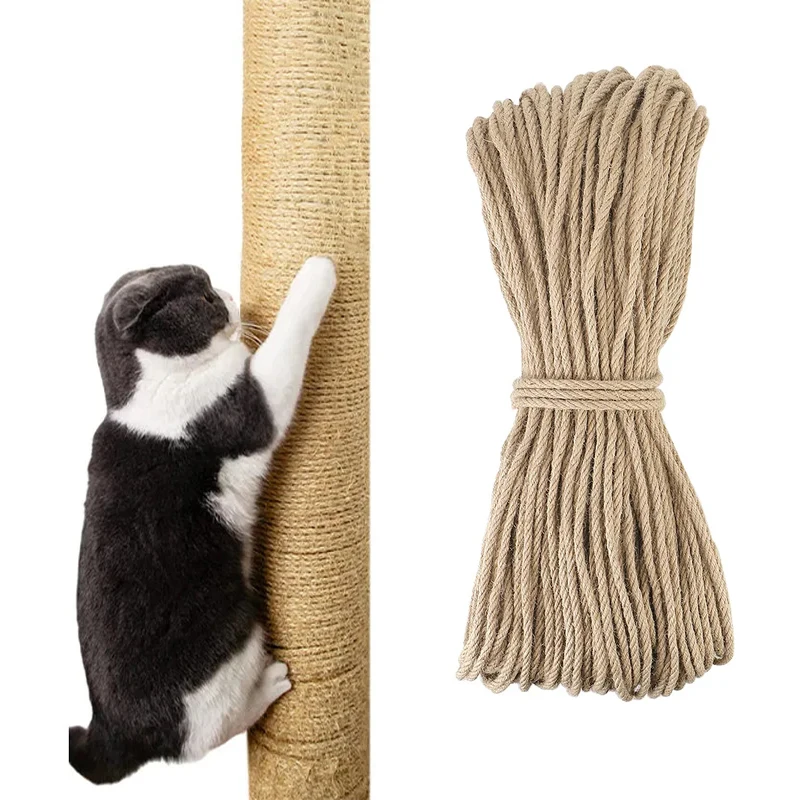 Natural Sisal Rope Cat Scratcher & Furniture Protector