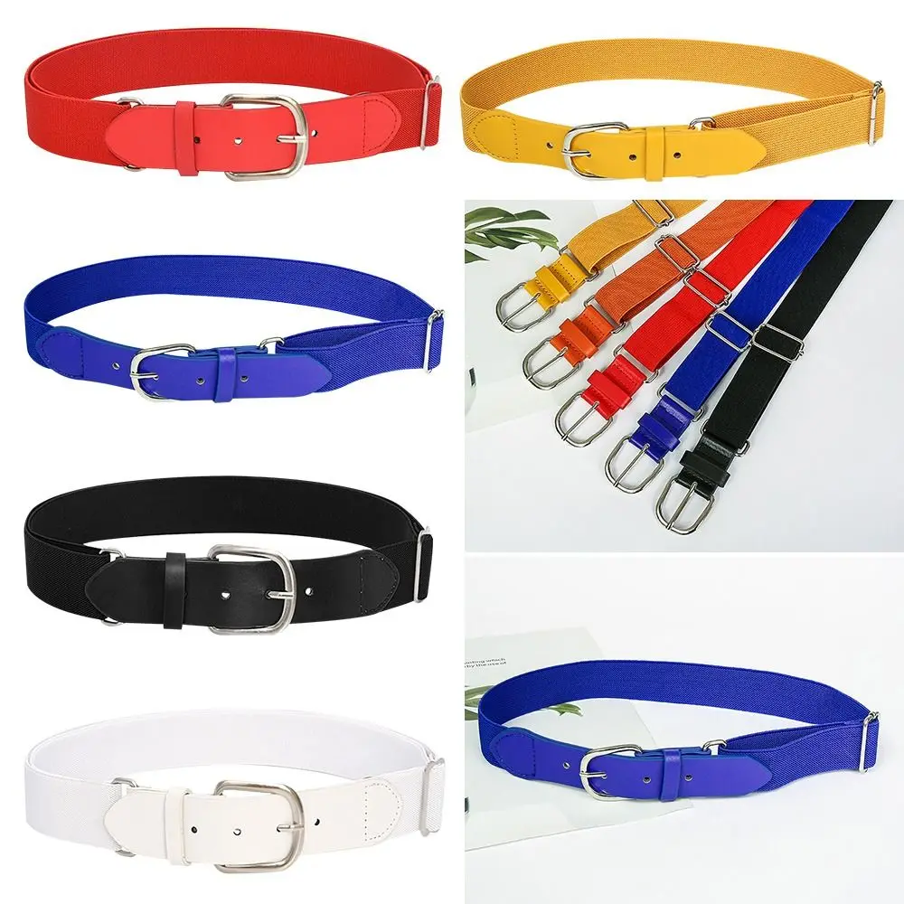 

Decoration Adjustable Outdoor Sports Belt Children Baseball Belt Waistband Elastic WaistBelt Waiststrap