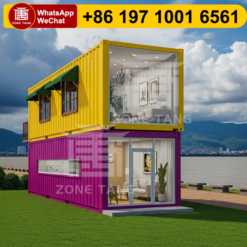 Tiny House Container Home Flat Pack Huistemperatuurregeling ...