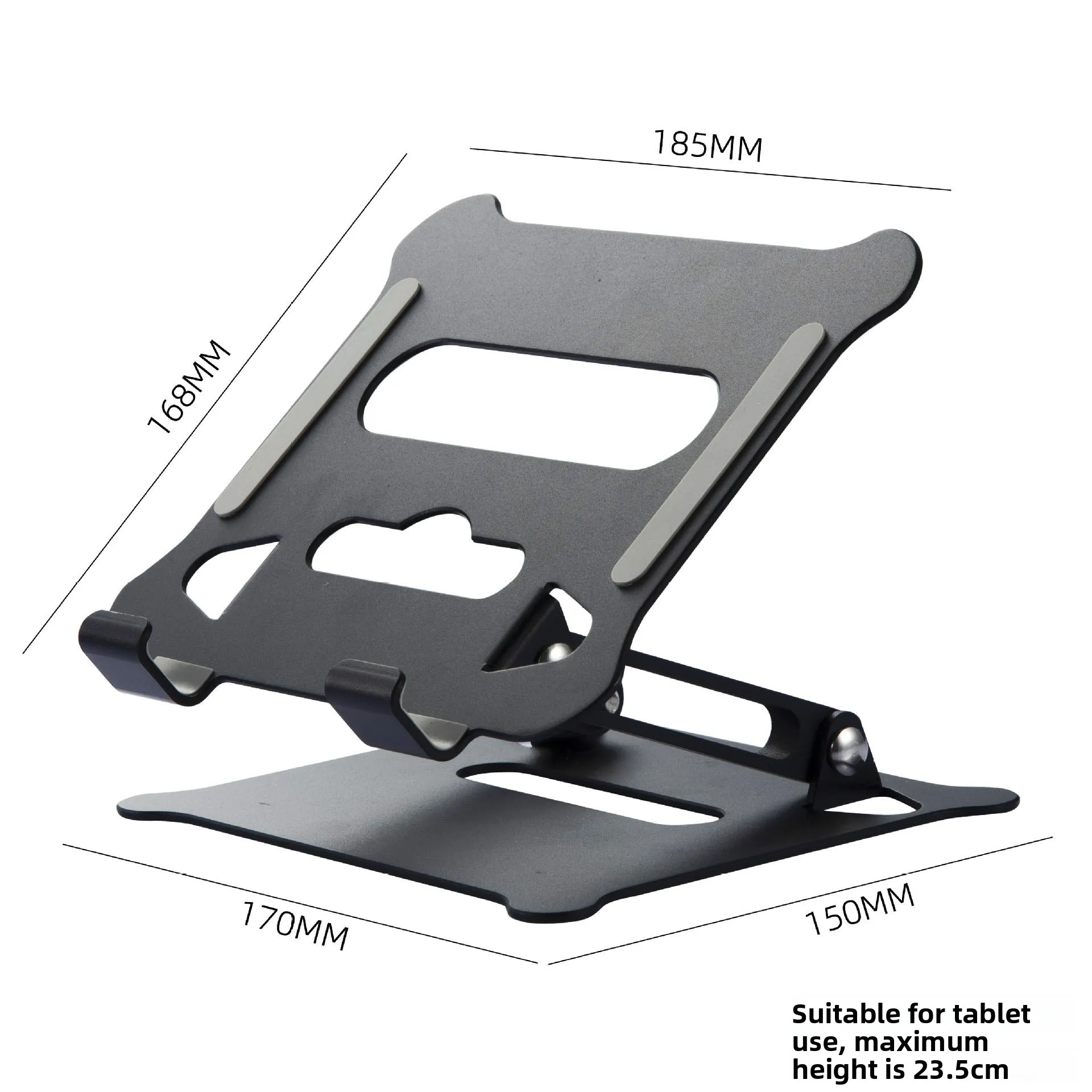 Adjustable Portable Aluminum Laptop and Tablet Stand
