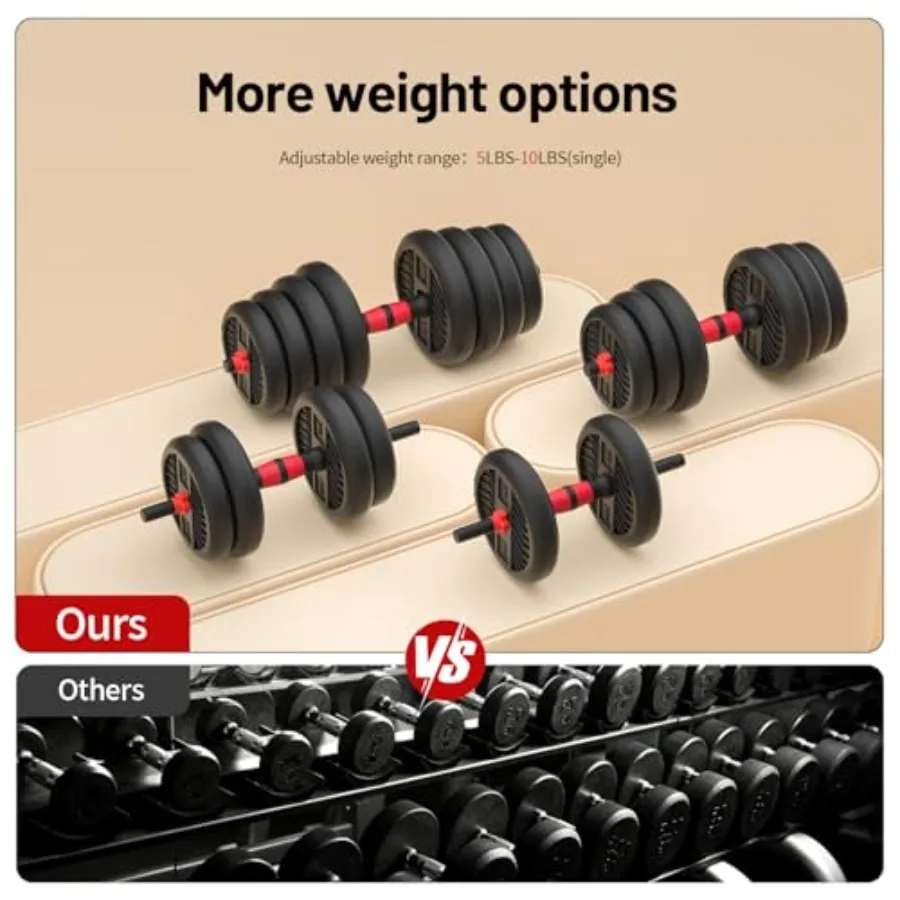 Adjustable Dumbbell Free Weight Set 3