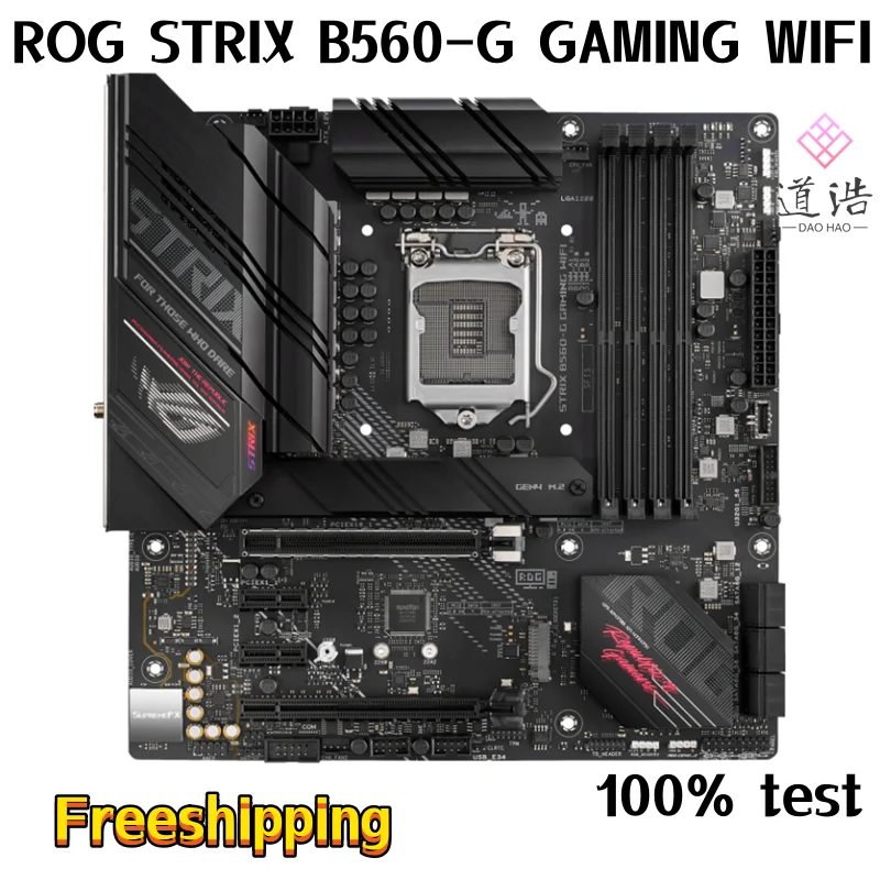 For ROG STRIX B560-G GAMING WIFI Motherboard 128GB M.2 PCI-E4.0 LGA 1200 DDR4 Micro ATX B560 Mainboard 3 For ROG STRIX B560-G GAMING WIFI Motherboard 128GB M.2 PCI-E4.0 LGA 1200 DDR4 Micro ATX B560 Mainboard
