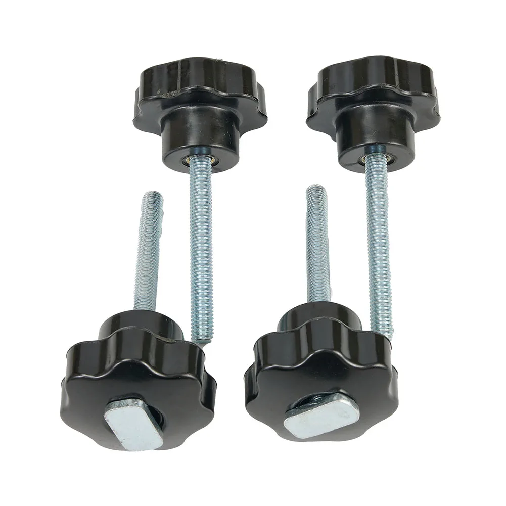 Description Picture 5 of itemKnob Nut T-Slider Bolt With Plastic Knob Nut Woodworking Tools 4 Sets Carbon Steel For Clamping Jigs & Fixtures