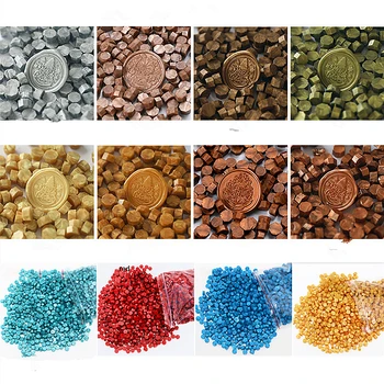 Octagon Sealing Wax Beads for DIY Crafts 1