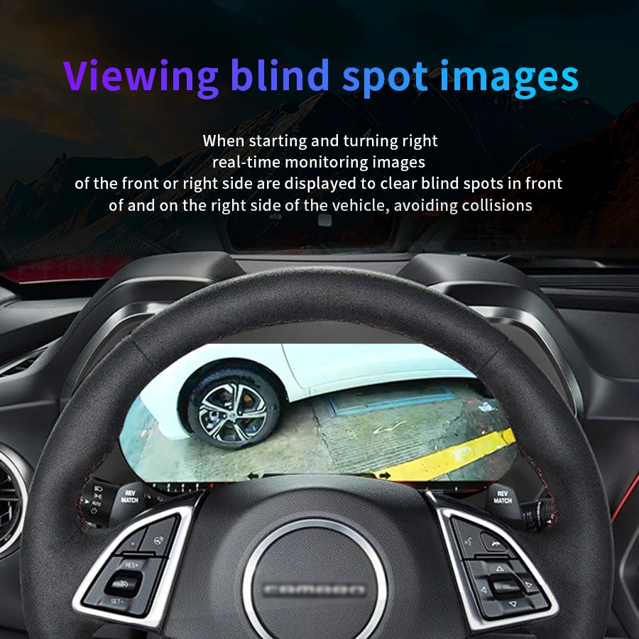 Linux System LCD Digital Dashboard Cluster For Opel Insignia Buick Regal 2014-2019 Virtual Instrument Panel Cockpit Speedometer 4