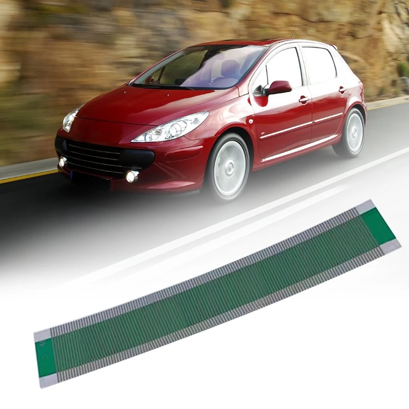 Car Multi Info LCD Display Pixel Repair Foil Flat LCD Connector Dashboard Repair For Peugeot 307/407/408