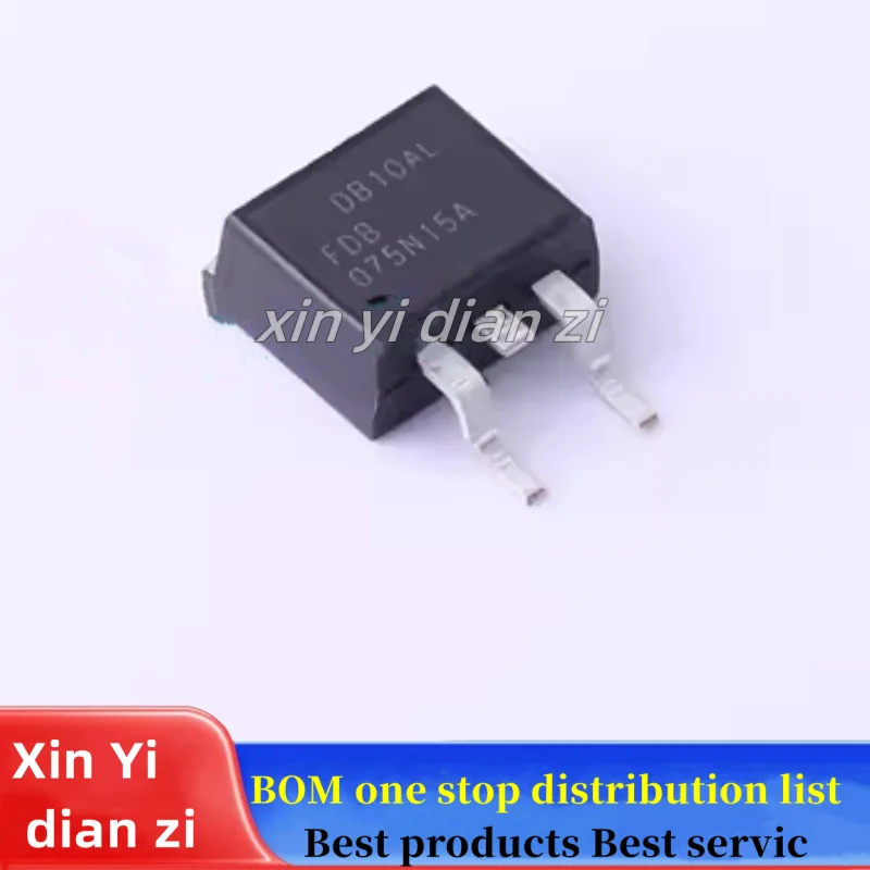 

1pcs/lot FDB075N15A FDB075N15 TO263 ic chips in stock