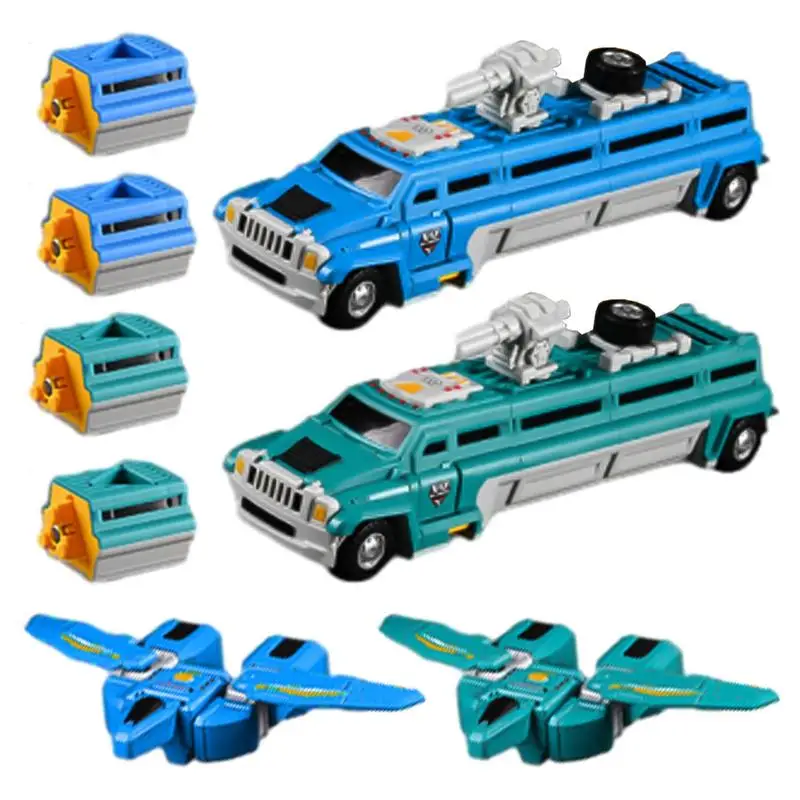 

Magnetic Transforming Construction Truck Toys 9pcs Cool Deformation Car RC Car Transformation Robots Sports Vehicle Model Drift