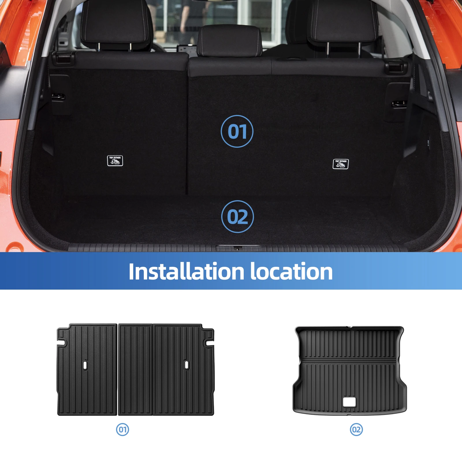 LUCKEASY TPE Floor Mat image 2