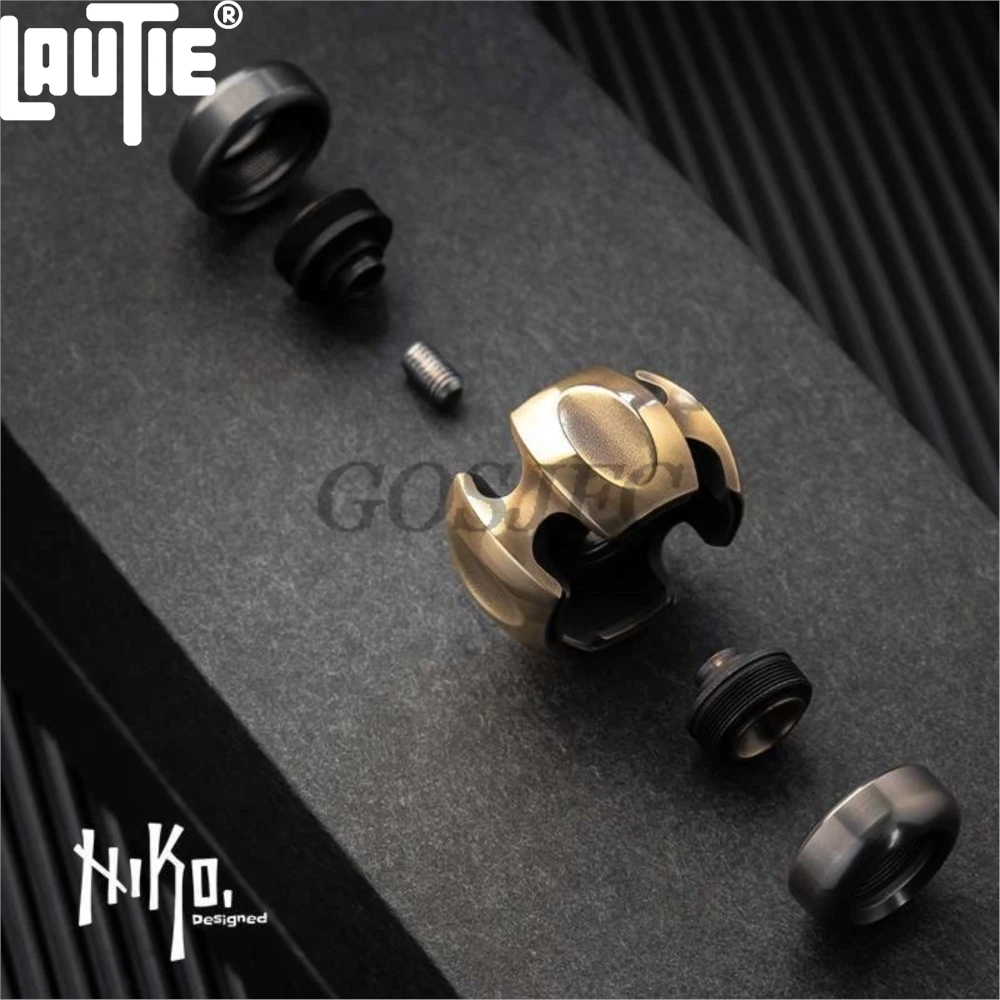 Lautie edcメタルフィジェットスピナー、noizシリーズ、大人の