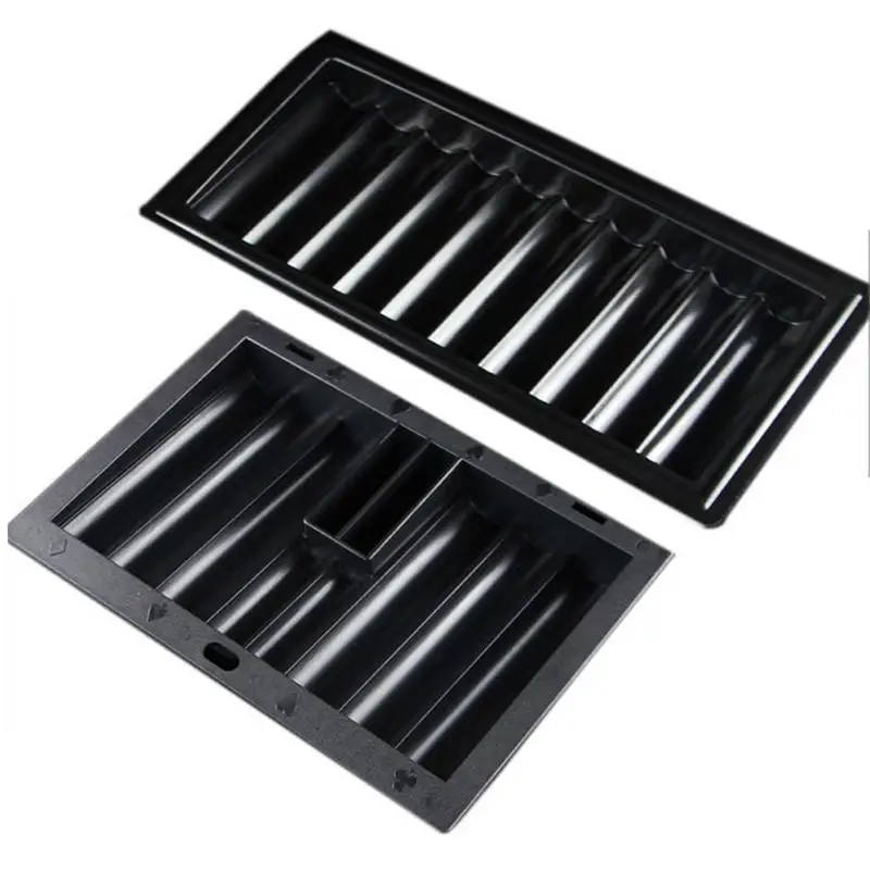 Poker Chips Chip Tray Poker Chip Holder Casino Poker Table Holder Dealer Table Chips Storage Tray for 39/40/43/45mm Chips