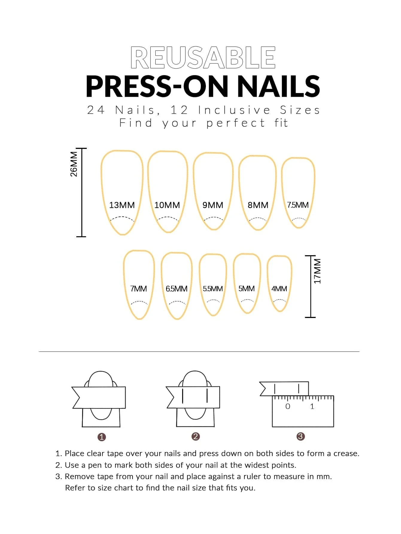 24PCS-Gradient Color Manicure Peach Design Oxed Love Peach Bow Color Changing with the Sun light  3D Wearing Nail