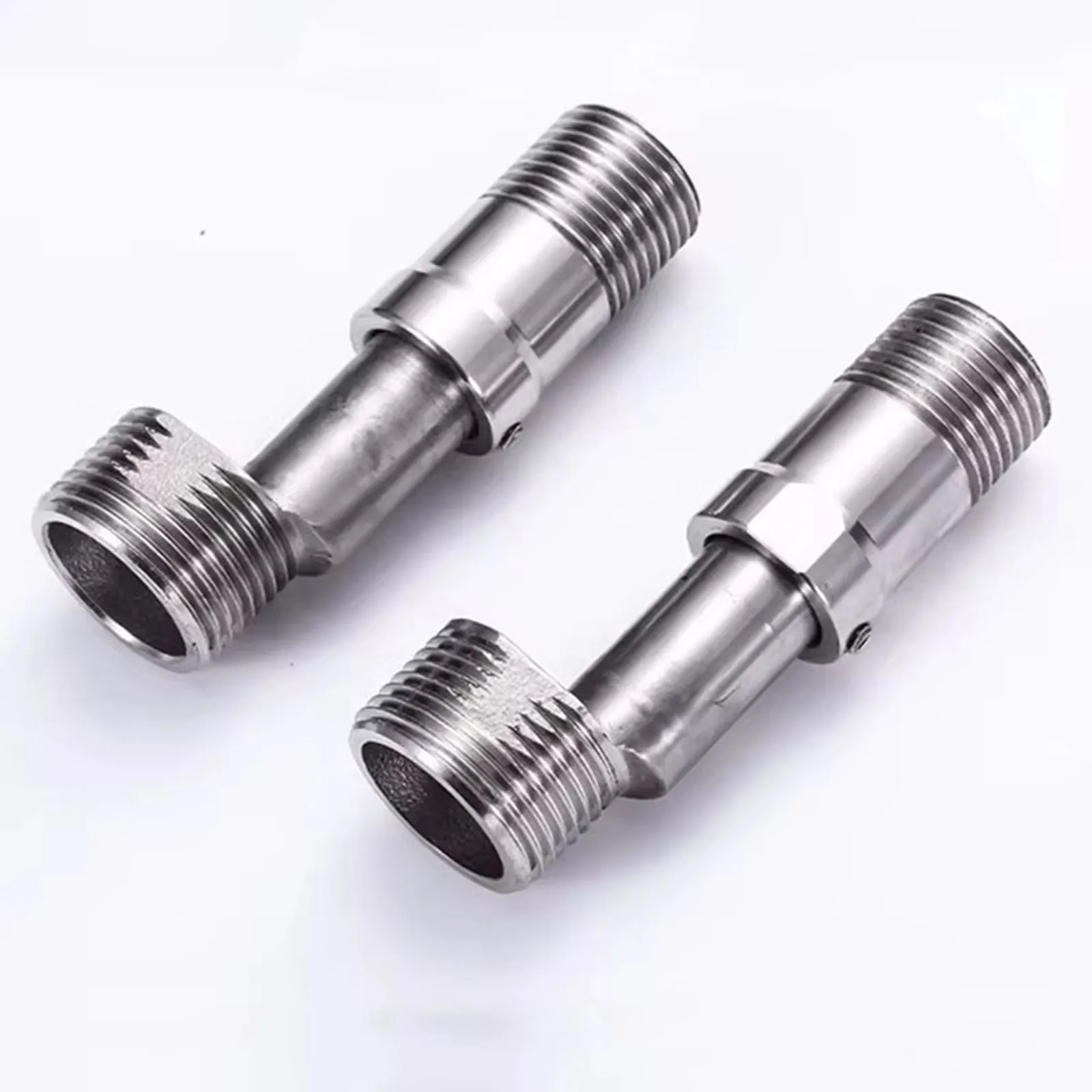 360Degree Universal Adjustable Faucet Angled Curved Foot Eccentric Screw Corner Shower Extension TapAdapter Kitchen Bathroom