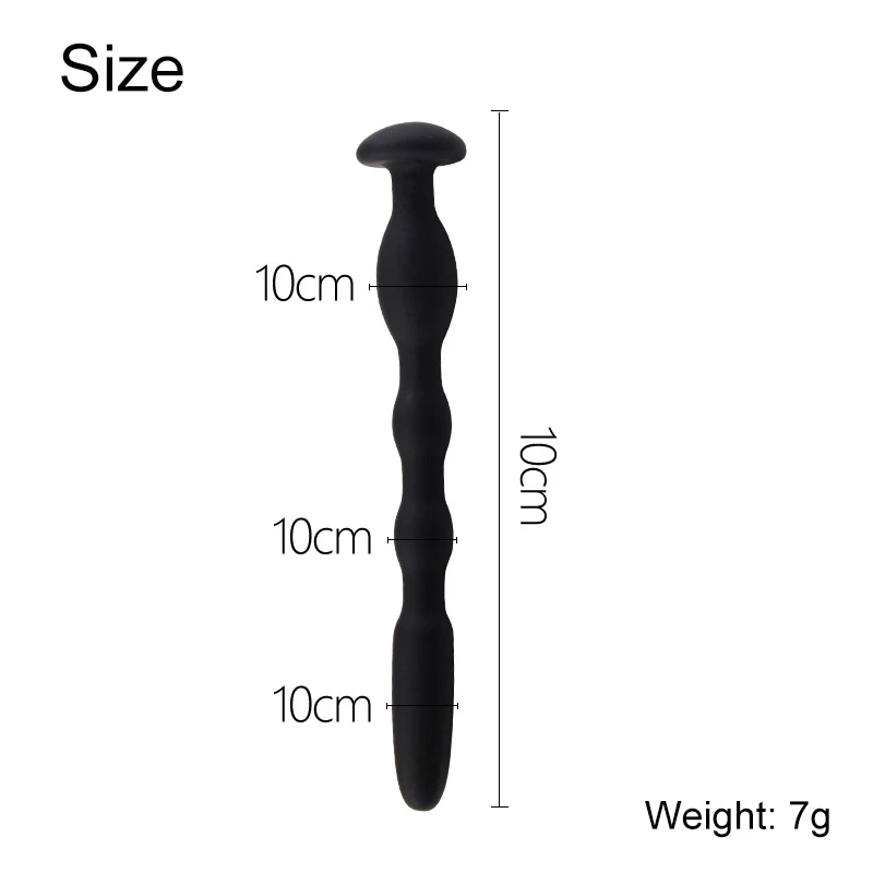 Penis Sex Toys Silicone Horse Eye Rod Urethral Stimulator Expander Needle Sounding Penis Plug Fetish Couple Man Gay Masturbation Adult