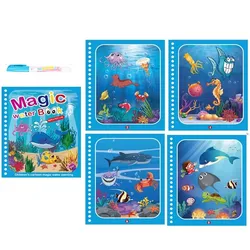 Reusable Water Painting and Drawing Sensory Toy Set (Underwater World)