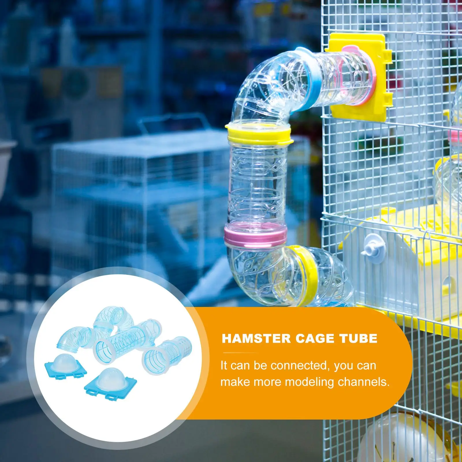 Hamster Tunnel Tubes Tunnels Cage Tube S And Accessories Pipe guinea Hideout Mouse Small adventure Playground hamster cage tunnel,small pet tunnel