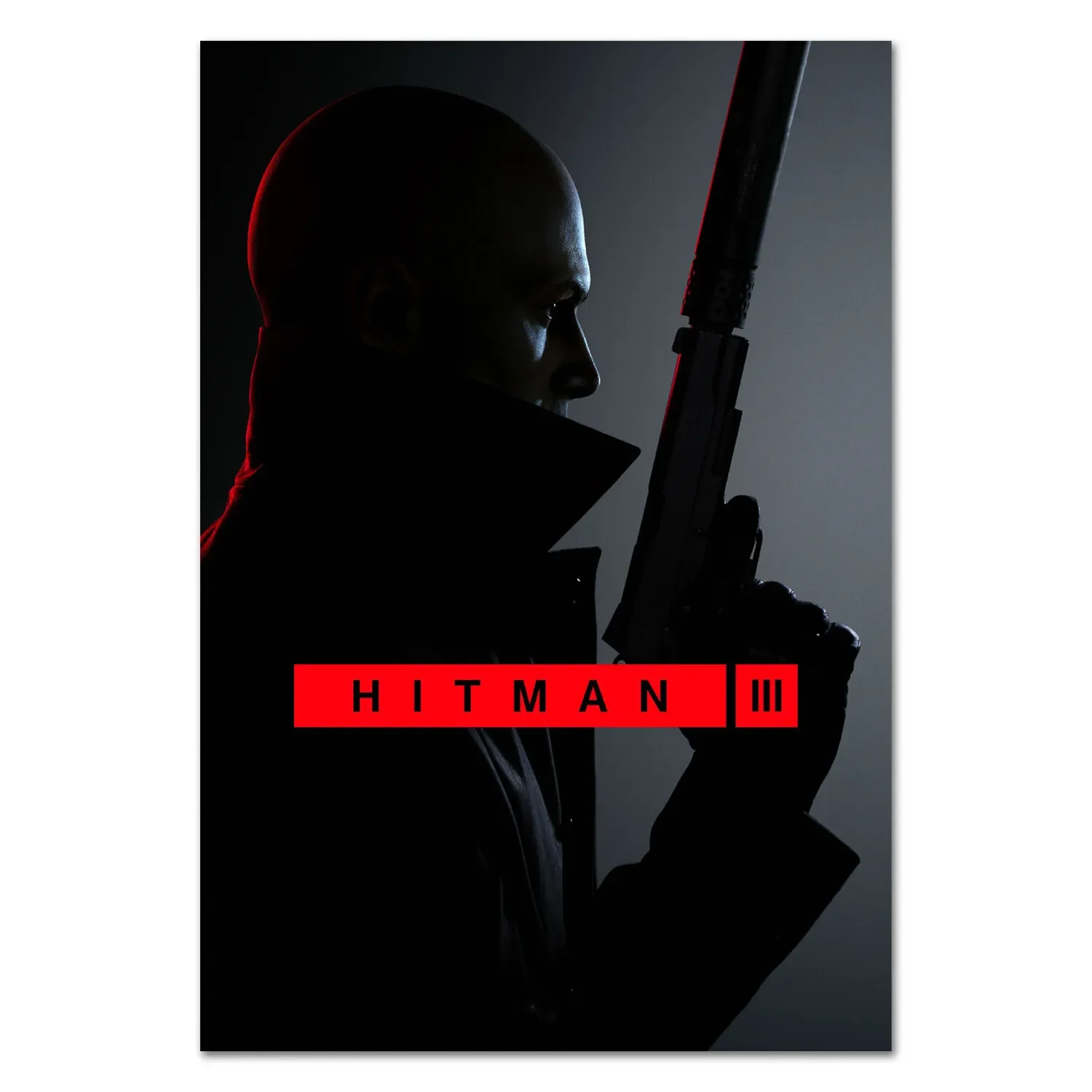 Hitman 3 Game Art Print Silk Poster Home Decor Painting