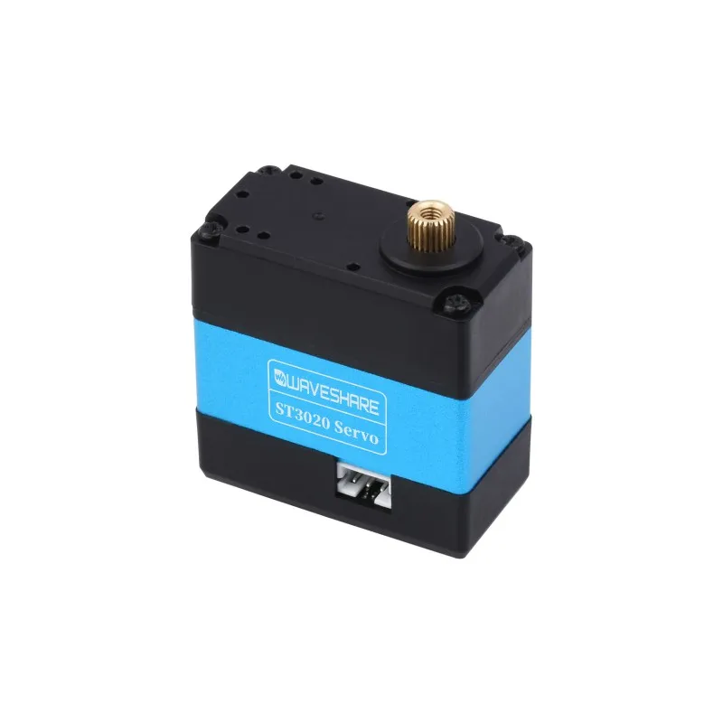 Precisão Grande Torque Serial Bus Servo 25kg.cm Ampla Faixa de Tensão Programável 360 Graus Encoder Magnético Alta